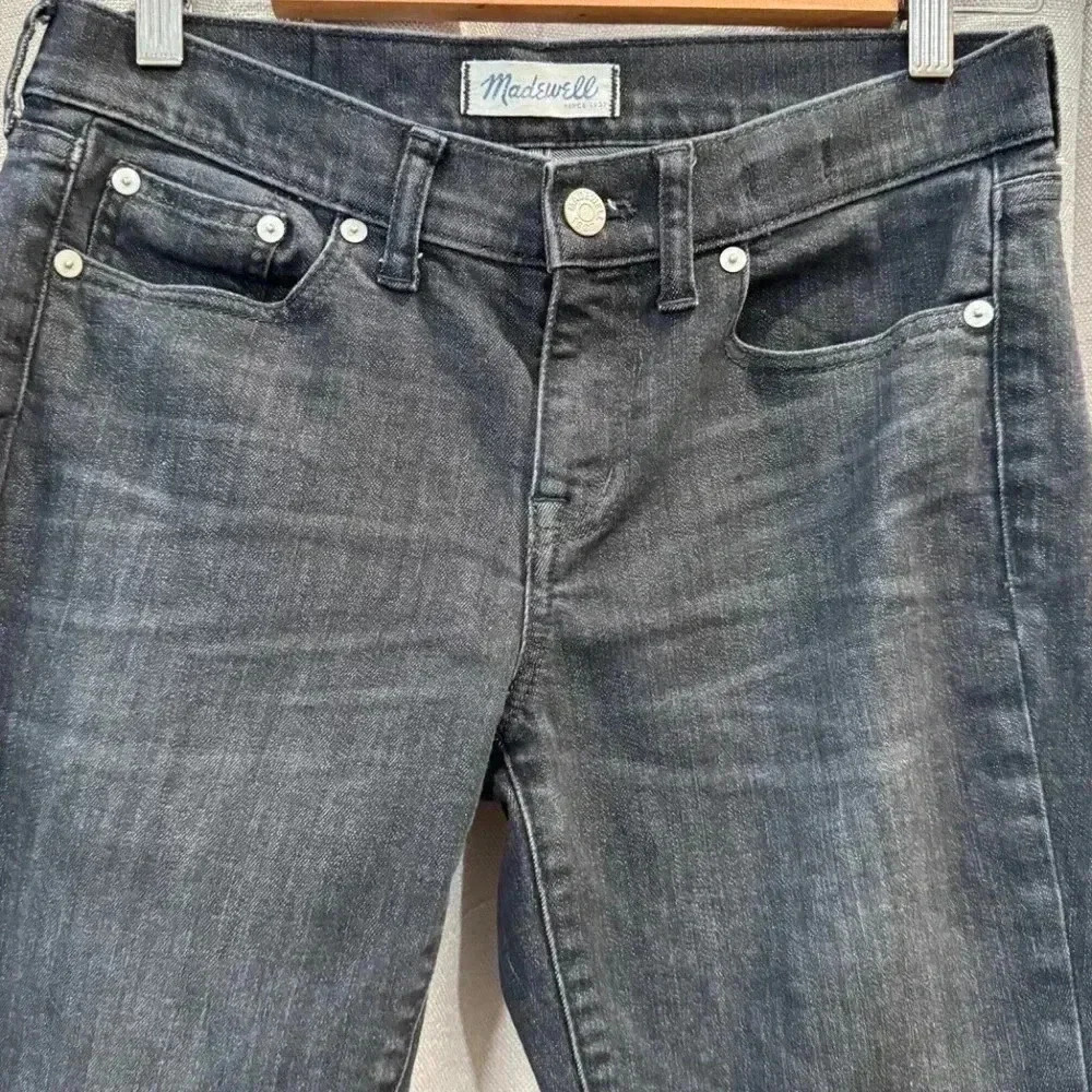 Madewell Mid Rise Slim BoyJean Straight Leg Women's Size 26 - Picture 6 of 9